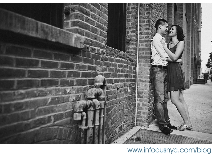 Vinny + Alvin Engagement at the High Line | InfocusNYC Photography by ...
