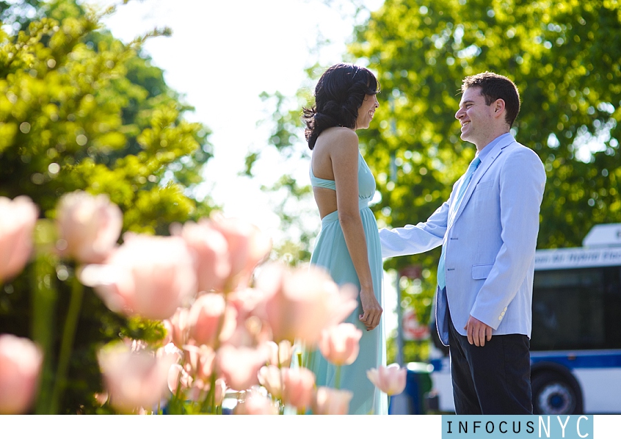 Frances + Aaron Engagement at The Cloisters (1)