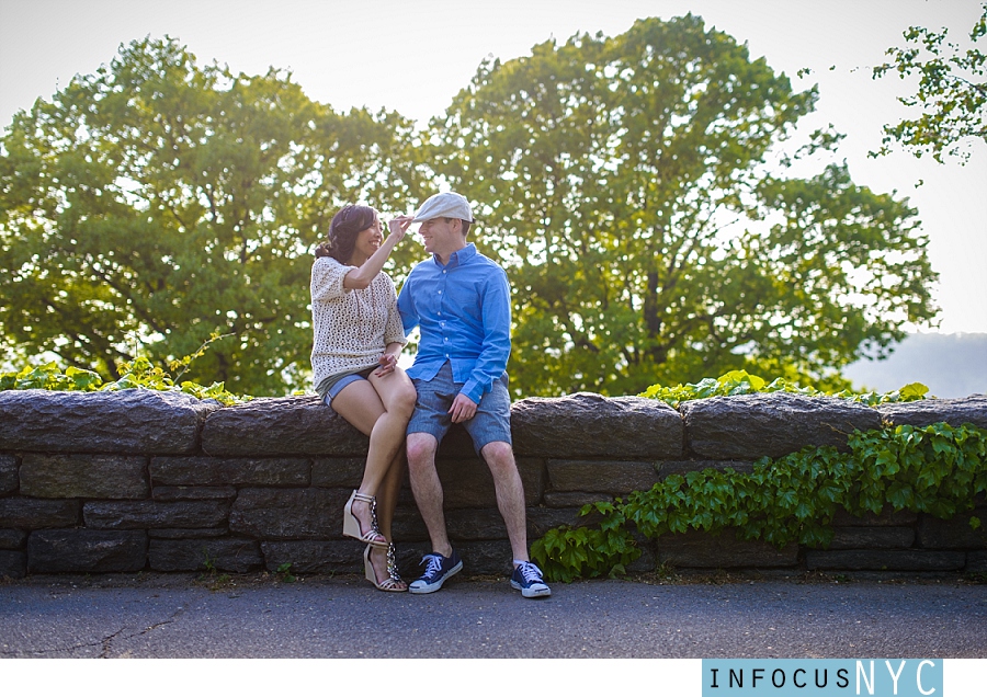 Frances + Aaron Engagement at The Cloisters (10)