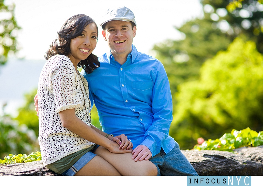 Frances + Aaron Engagement at The Cloisters (11)