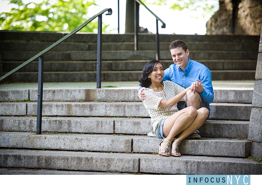 Frances + Aaron Engagement at The Cloisters (17)