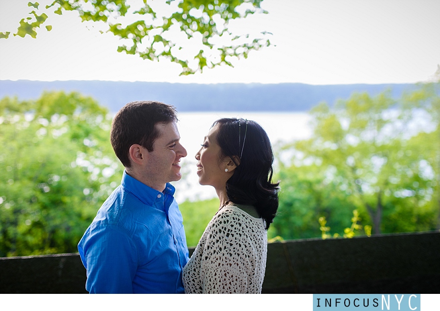 Frances + Aaron Engagement at The Cloisters (18)