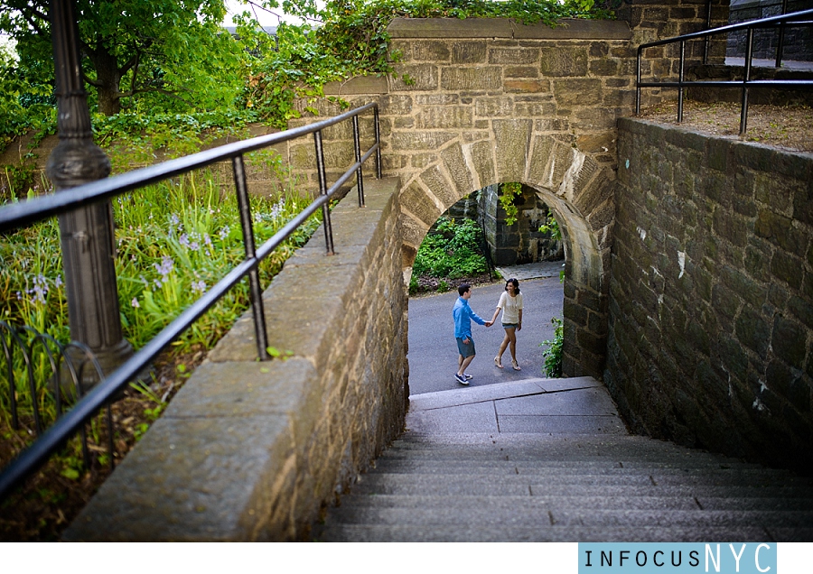 Frances + Aaron Engagement at The Cloisters (19)