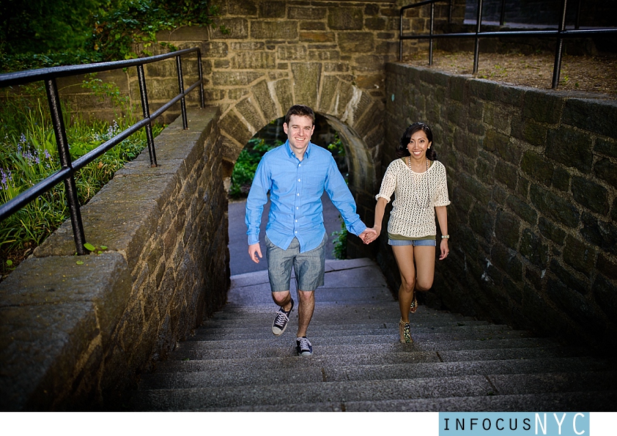 Frances + Aaron Engagement at The Cloisters (20)