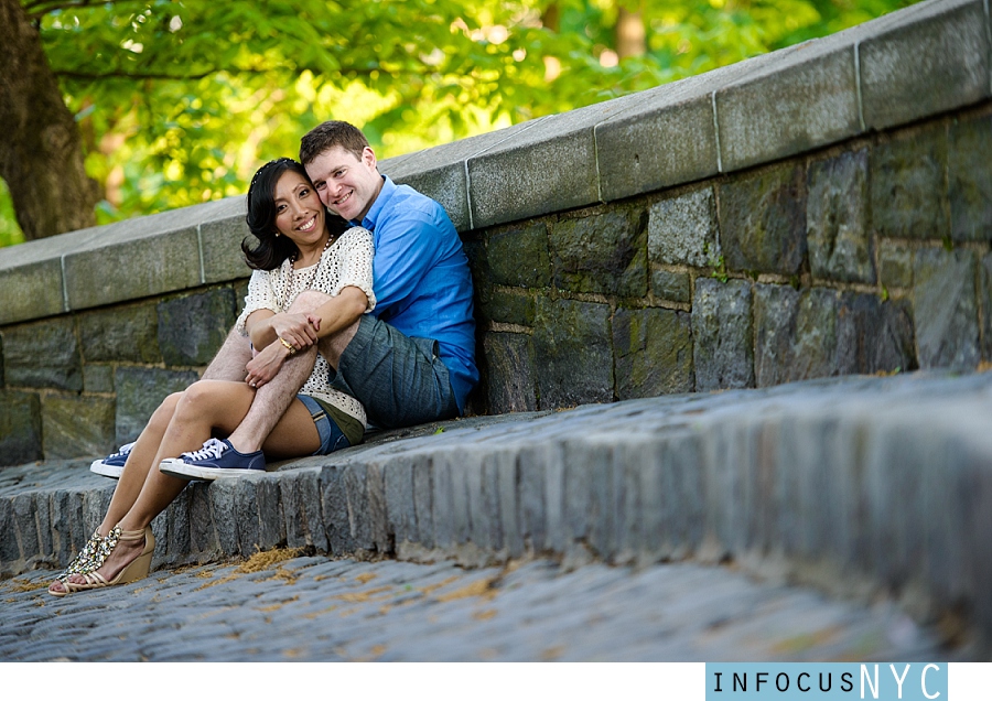 Frances + Aaron Engagement at The Cloisters (35)