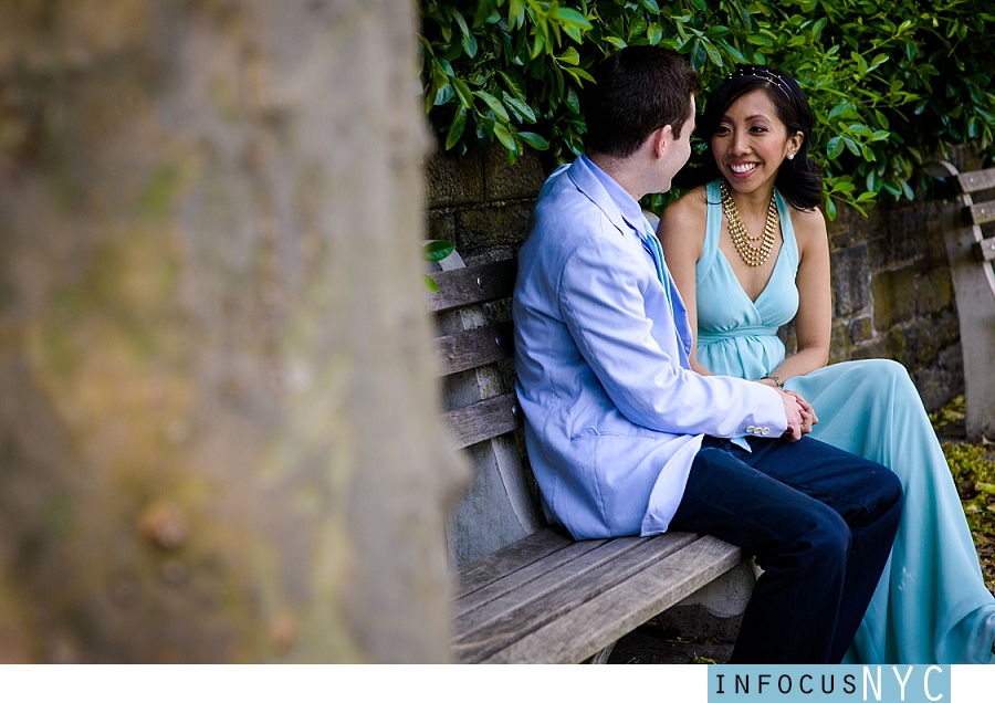 Frances + Aaron Engagement at The Cloisters (4)