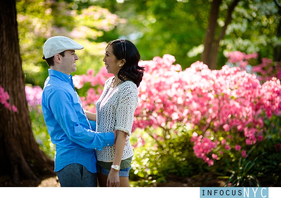 Frances + Aaron Engagement at The Cloisters (9)